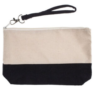 Canvas Pouch Wristlet